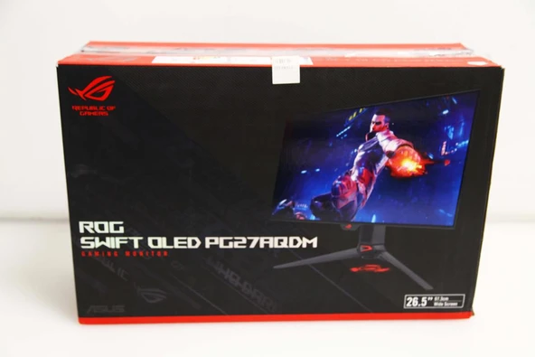 ASUS ROG Swift OLED PG27AQDM 26.5 0.03ms 240Hz 2K OLED FreeSync ve G-Sync Uyumlu Monitor-OUTLET-YENILENMIS -2 yıl Garanti - 2