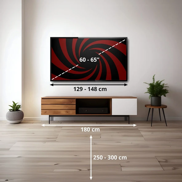 LG OLED65G55LW 4K Ultra HD 65" 165 Ekran Uydu Alıcılı webOS Smart OLED Evo TV - 6