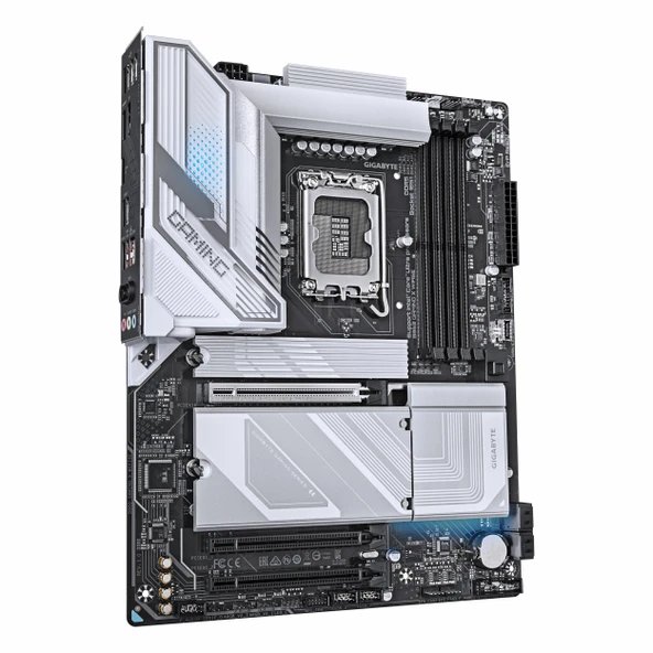 Gigabyte B860 Gaming X WiFi6E DDR5 (9066MHz)OC M.2 HDMI/DP/USB-C PCIe 5.0 1851P ATX Anakart - Resim 3