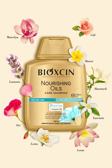 Bioxcin Besleyici Yağlar Şampuan 300 ml - Resim 9