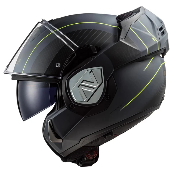LS2 ADVANT COOPER KASK MAT TITANIUM - SİYAH - 3