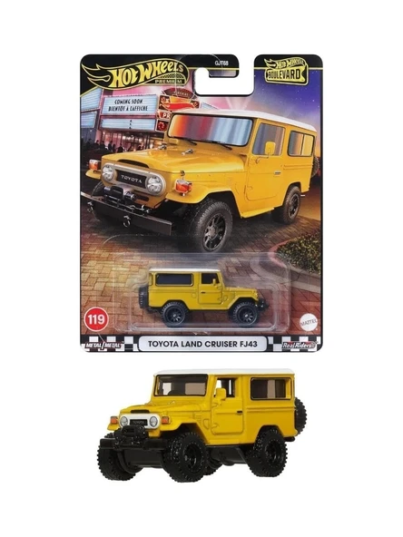 Hot Wheels Boulevard Premium Araçlar -  Toyota Land Cruıser FJ43 - / GJT68 - JBL25 ürün görseli