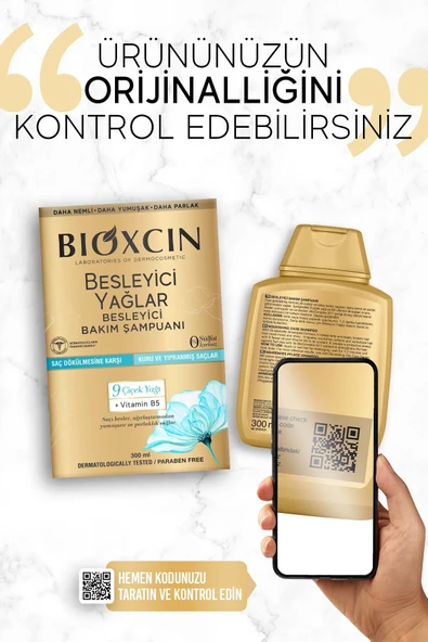 Bioxcin Besleyici Yağlar Şampuan 300 ml - Resim 7