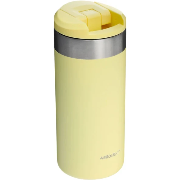Stanley 10-10788-108 The AeroLight Transit 0,35 Litre Çelik Termos Bardak - Açık Sarı - 2