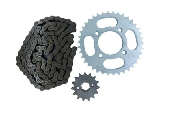 ZİNCİR DİŞLİ SET YBR 14T/45T 428H X 118L ürün görseli 1