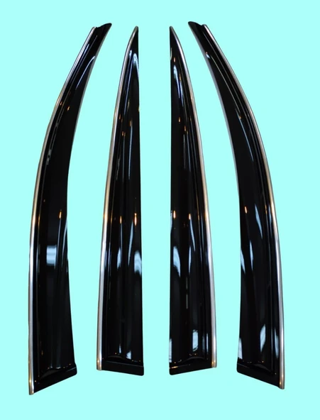 Renault Duster 2024 Ve Sonrası Kromlu Cam Rüzgarlığı 4-lü Takım - Resim 6