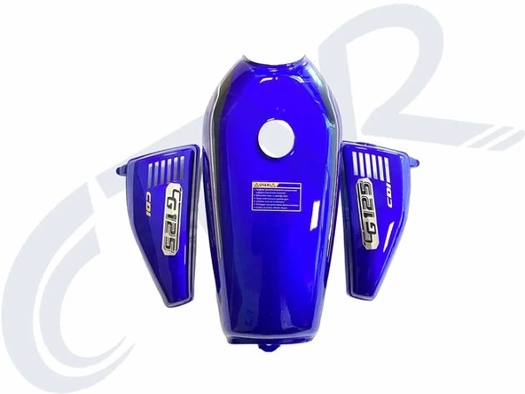 BENZİN DEPOSU MAVİ + YAN KAPAK CG ürün görseli 1