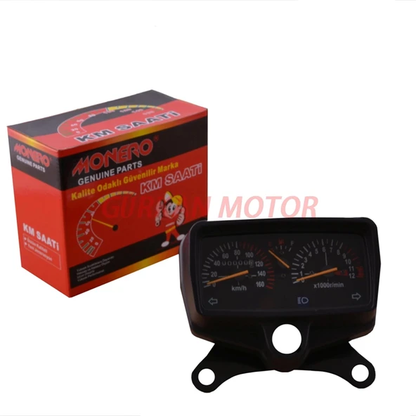 KİLOMETRE SAATİ CG [DEVIR SAATİ DİJİTAL] [160 KM] BENZİN GÖSTERGELİ  TEK TEL ürün görseli