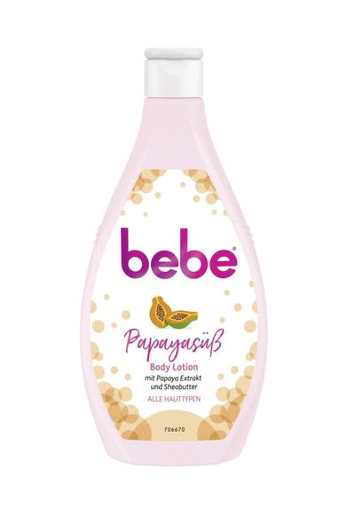 Bebe Zartpflege Young Care Papaya Tüm Ciltler Vücut Losyonu 400Ml
