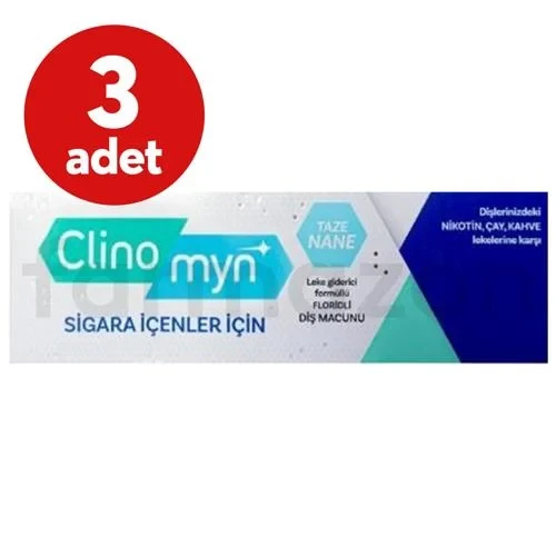 Clinomyn Diş Macun 75Ml Smokers X3 ADET