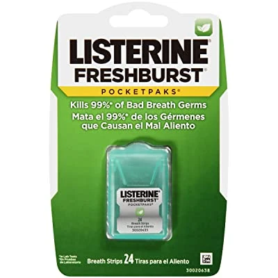 Listerine Damak Strip Fresh Burst 24 Yaprak