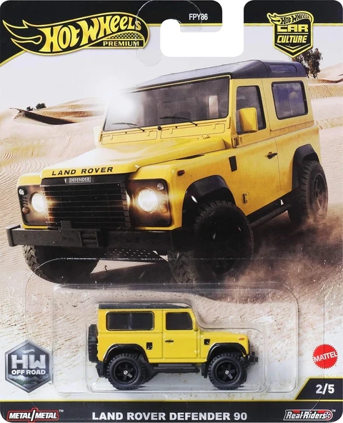 Hot Wheels Premium Car Culture Off Road - Land Rover Defender 90 - / FPY86 - JBK74 ürün görseli 1