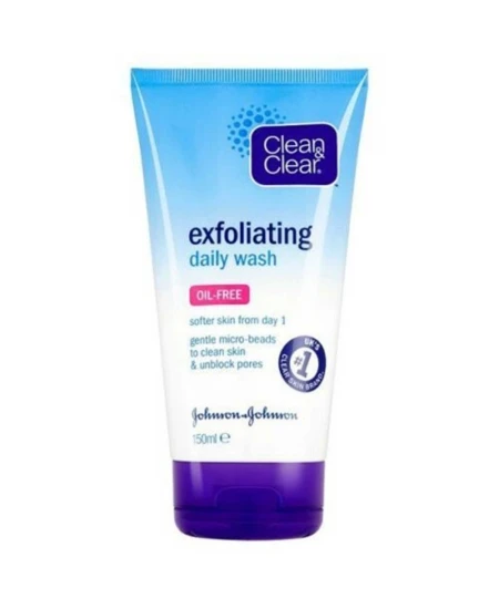 J&J Clean&Clear Peeling Etkili Arındırıcı Günlük Yüz Temizleme Jeli 150Ml