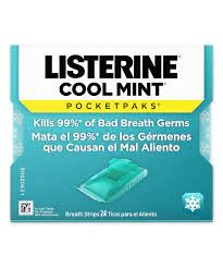Listerine Damak Cool Mint Pocketpaks 24 Yaprak