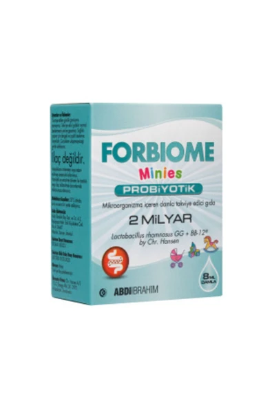 Forbiome Minies Probiyotik Damla 8 ml - Resim 2