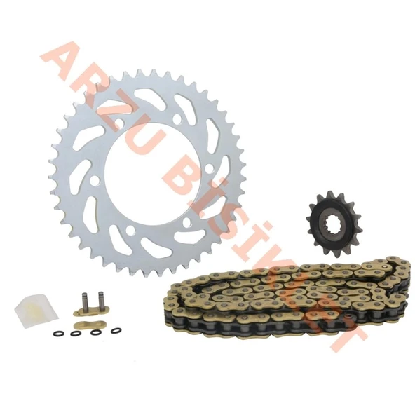 ZİNCİR DİŞLİ SET ORİNGLİ R25 - MT25 SFR [520H 112 (14T/43T)] ürün görseli 1