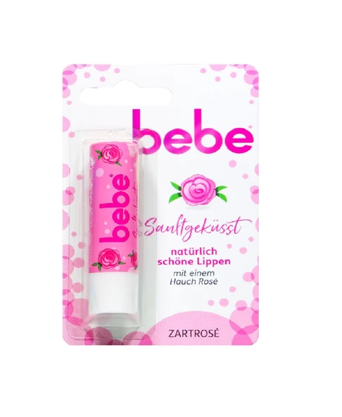 Bebe Zartpflege Hassas Dudak Bakım Çocuk Lip Doğal Gül 4,9Gr