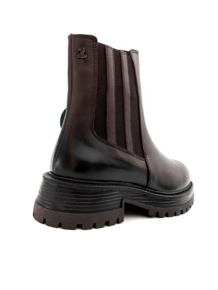 Venüs 2554651K Kadın Hakiki Deri Fermuarlı Chelsea Bot - 8