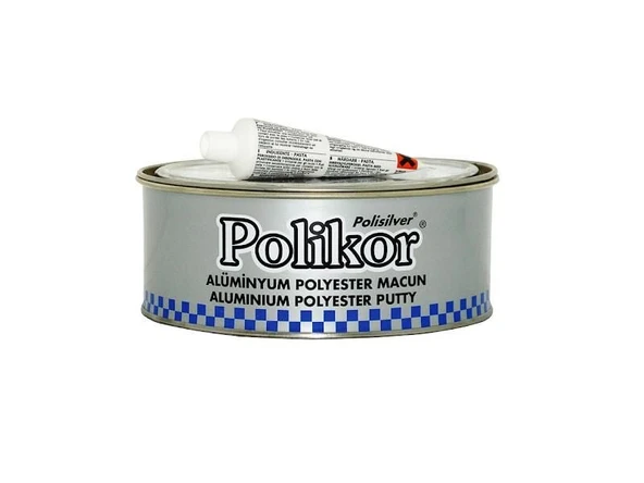 Polikor Polisilver Alüminyum Polyester Macun 1850 Gr