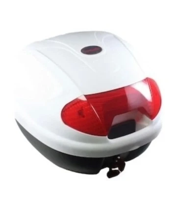 MOTOSİKLET ARKA ÇANTA BEYAZ 33LT ARWİC