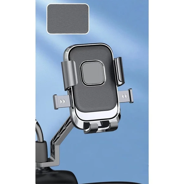 AYNA BAĞLANTILI OTOMATİK KİLİTLİ TELEFON TUTUCU FGN ürün görseli 1