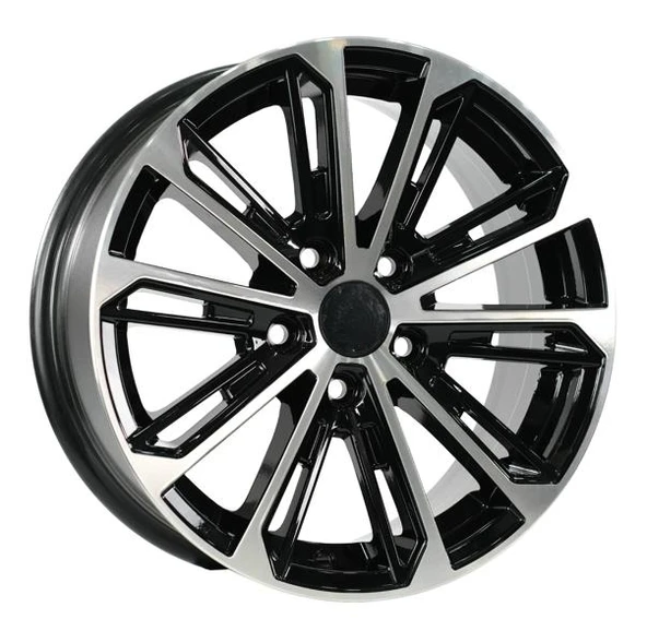 EMR-W7615-06 6.5x16" -5x100 ET35 57.1 Deep Black Diamond Gloss Jant (4 Adet) ürün görseli