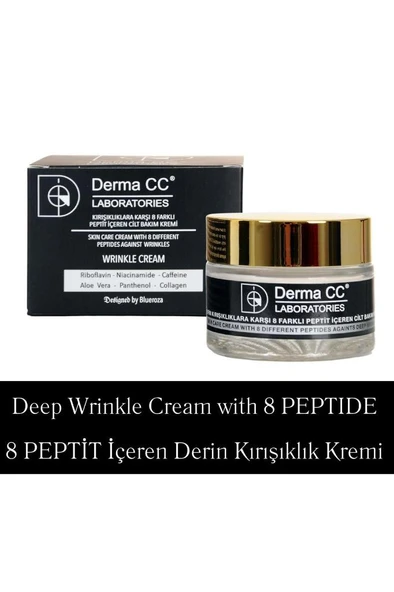 Derma CC LABORATORIES Kırışıklıklara Karşı 8 Farklı Peptit Içeren Cilt Bakım Ve Onarım Kremi 50 ml ürün görseli 1