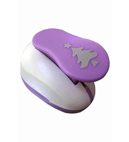 Bu-Bu Yıldızlı Çam Ağacı Şekilli Delgeç 3/ 4' Kod:Bubu00019