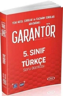 Data 5.Sınıf Türkçe Garantör Soru Bankası