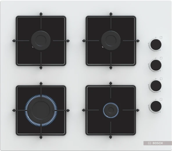 Bosch POP6C2P30O Beyaz Cam Ankastre Ocak ürün görseli