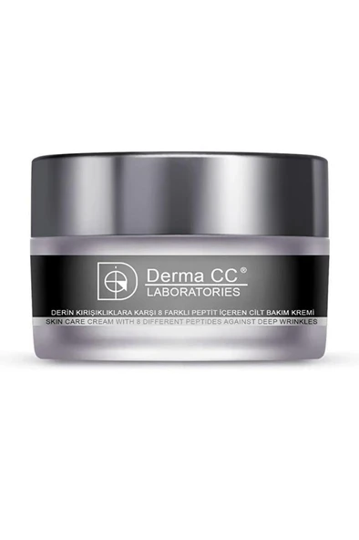 Derma CC LABORATORIES Kırışıklıklara Karşı 8 Farklı Peptit Içeren Cilt Bakım Ve Onarım Kremi 50 ml - Resim 6