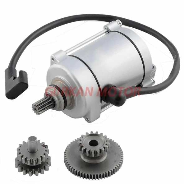 MARŞ MOTORU [DİŞLİLERİ İLE BİRLİKTE] 200CC CG ürün görseli