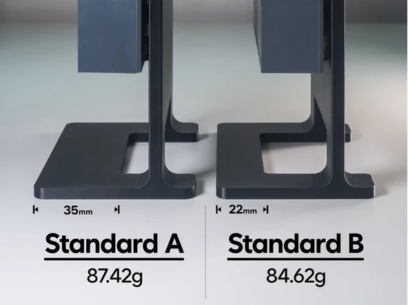 MikroTik uyumlu hEX Router Standı B Tipi 22mm  Masa Üstü Ağ Cihazı Ayaklık  Router Destek Ayağı - 3