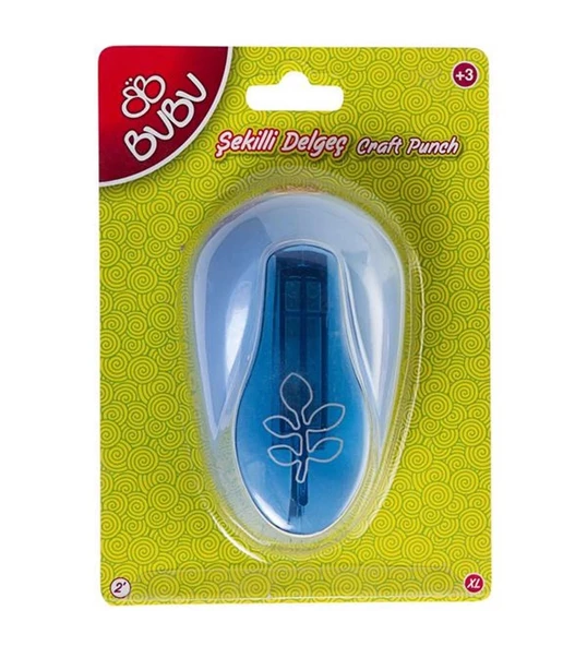Bu-Bu Yapraklar Şekilli Eva Ve Kağıt Delgeç 2 Kod:Bubu-De0010