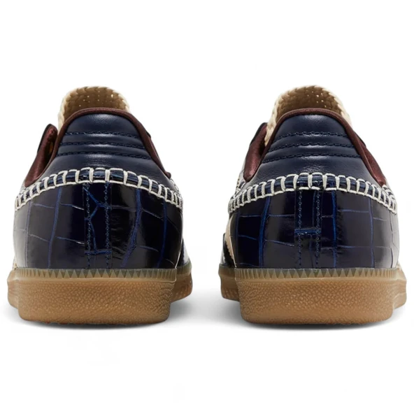 adidas Wales Bonner x Samba OG 'Croc - Collegiate Navy - Resim 4