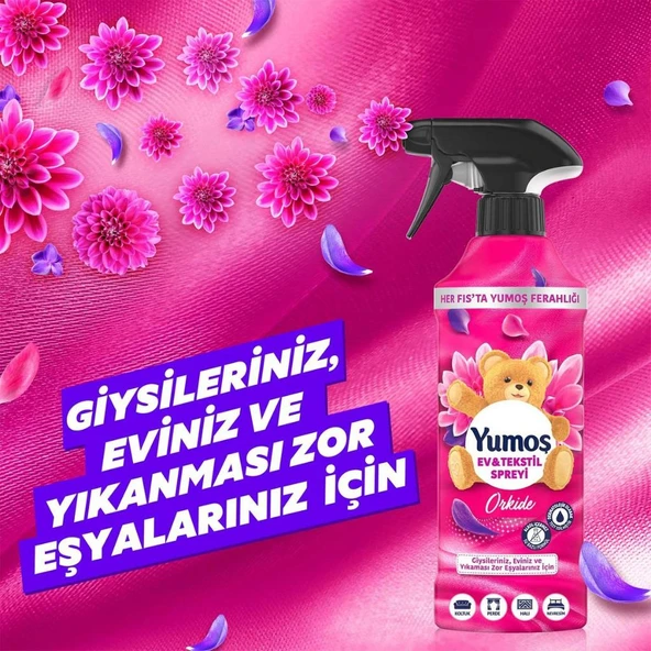 Ev veTekstil Spreyi Orkide Yıkanması Zor Eşyalar İçin 450 ml - 5