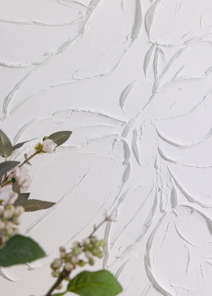 The Mia Kabartma Kanvas Tablo 80x120 cm TBL0080 - Resim 3