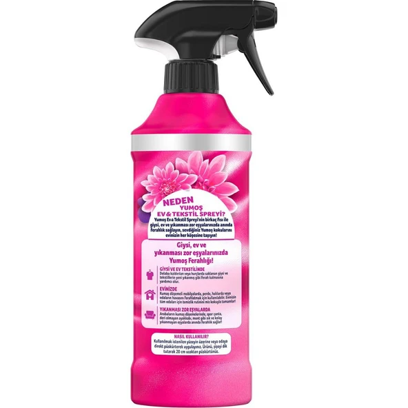 Ev veTekstil Spreyi Orkide Yıkanması Zor Eşyalar İçin 450 ml - 9
