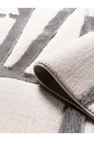 Pastel Halı Cozy C3960A Krem Serisi Salon Oturma Yatak Odası Halısı - Resim 2