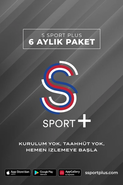 S SPORT PLUS 6 AYLIK PAKET