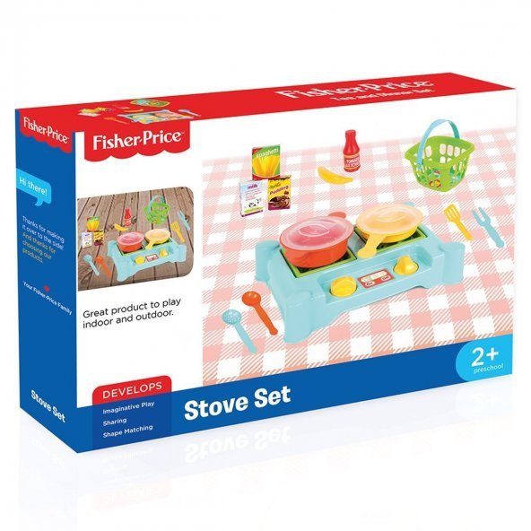 1822 FISHER PRICE COOKER SET