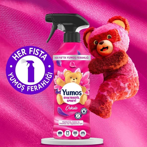 Ev veTekstil Spreyi Orkide Yıkanması Zor Eşyalar İçin 450 ml - 6