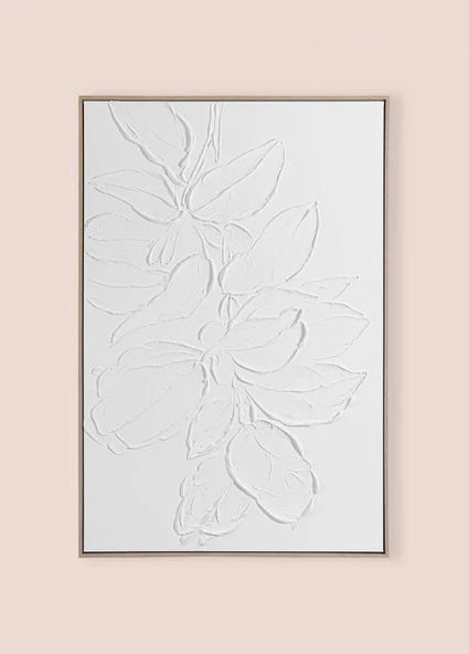 The Mia Kabartma Kanvas Tablo 80x120 cm TBL0080 - Resim 5