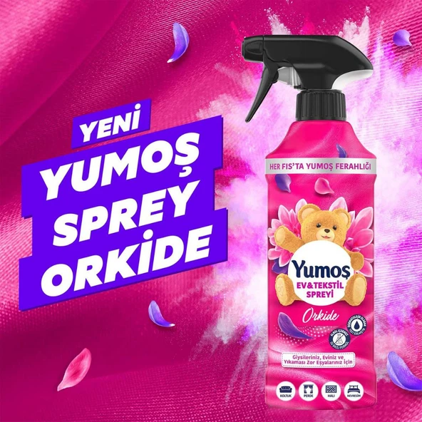 Ev veTekstil Spreyi Orkide Yıkanması Zor Eşyalar İçin 450 ml - 3