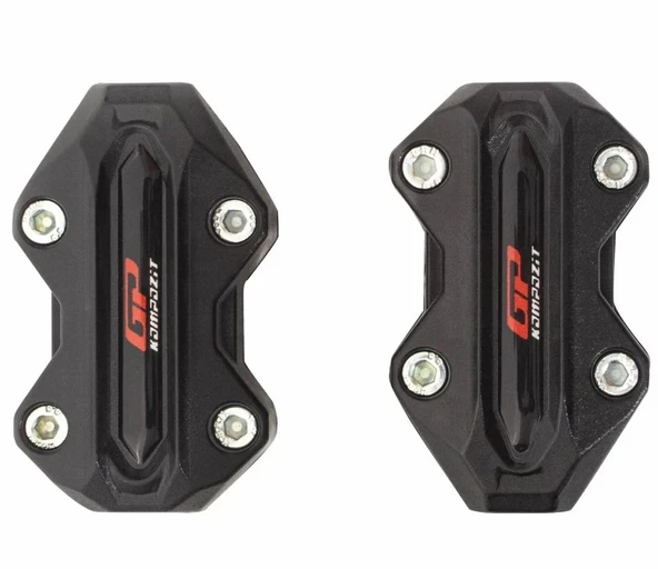 GP KOMPOZİT UNİVERSAL 8 CM MOTOR KORUMA DEMİRİ PLASTİĞİ SİYAH - 1