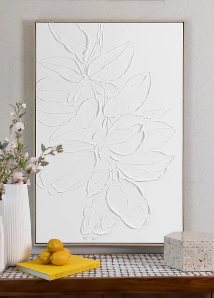 The Mia Kabartma Kanvas Tablo 80x120 cm TBL0080 - Resim 2