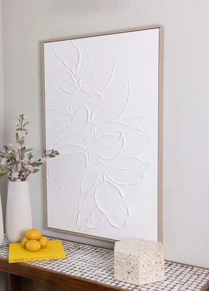 The Mia Kabartma Kanvas Tablo 80x120 cm TBL0080 - Resim 4