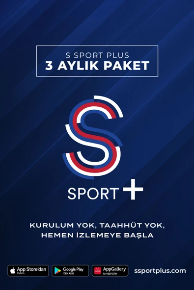 S SPORT PLUS 3 AYLIK PAKET