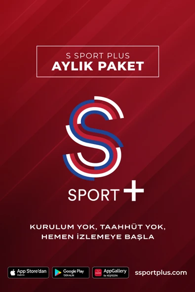 S SPORT PLUS 1 AYLIK PAKET