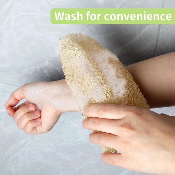 Ham Kabak Lifi 50-70 cm – Doğal Peeling Süngeri - 5